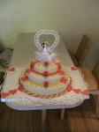 Herzhochzeitstorte